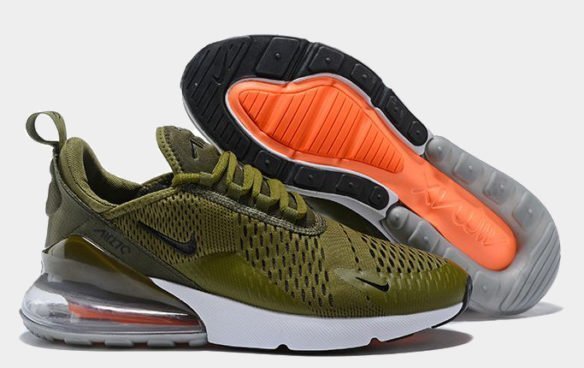 Фото Nike Air Max 270 зеленые - 2