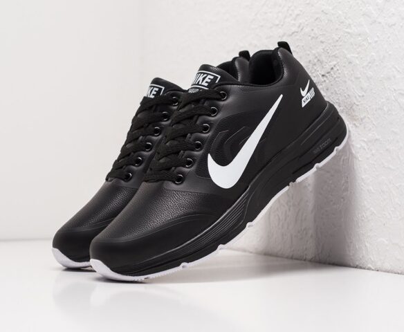 Nike Air Pegasus +30 low black leather