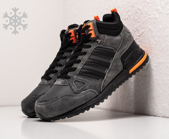 Зимние Кроссовки Adidas ZX 750 Hi серые