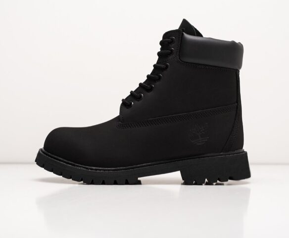 Ботинки Timberland lthr черные. Вид 3