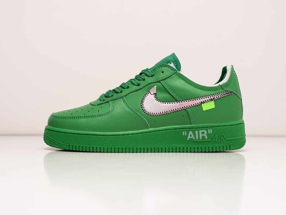 Nike x OFF White Air Force 1 Low green KEDRED